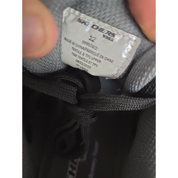 Skechers Men's 99992002 Aluminum Toe Steel Plate Safety Shoes Black/Red Size 12M - Picture 7 of 8